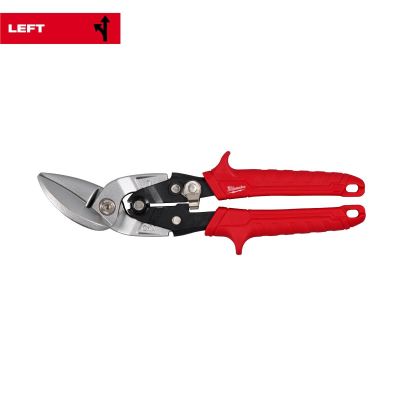 MLW48-22-4542 image(0) - Milwaukee Tool Left Cutting Offset Aviation Snips