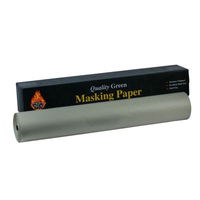 HITMP160G-72 image(0) - High Teck Products MP160G-72 Masking Paper, 72 in W x 600 ft L, Green, 35 lb Basis