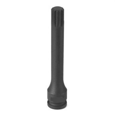 GRE11144S image(0) - Grey Pneumatic SOC M14 3/8D IMP TRPLE SQ LG BLK