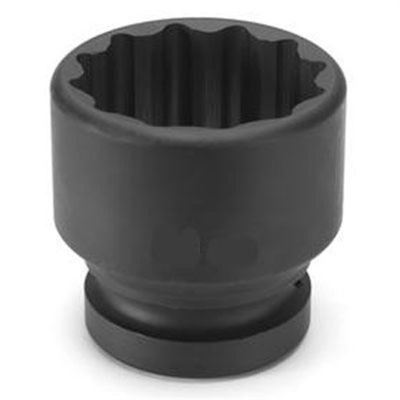 GRE62115M image(0) - Grey Pneumatic 1-1/2" Drive x 115mm Standard - 12 Point Socket