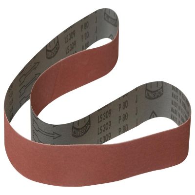 JET577501 image(0) - Jet Tools 2"X72" 80 GRIT ALUMINUM OXIDE BELTS - 3P