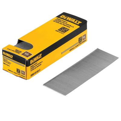DWTDBN18150 image(0) - DEWALT 1-1/4" 18 Gauge Brad Nails (5,000 PK)