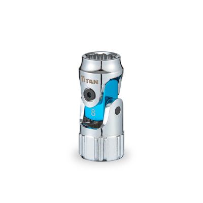 TIT66848 image(0) - Titan 1/4 in. Drive Auto-Flex&trade; 8mm Socket