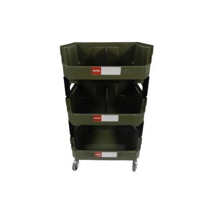 LDS1011077 image(0) - ShopSol Shuter 3-Tier Utility Cart