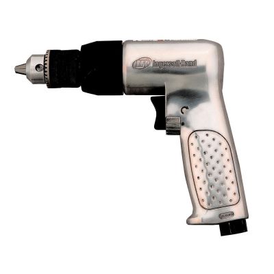 IRT7802RA image(1) - Ingersoll Rand 3/8 Inch Keyed Chuck Air Drill, 2000 RPM, 0.5 HP, 2.65 in-lb Torque, Pistol Grip
