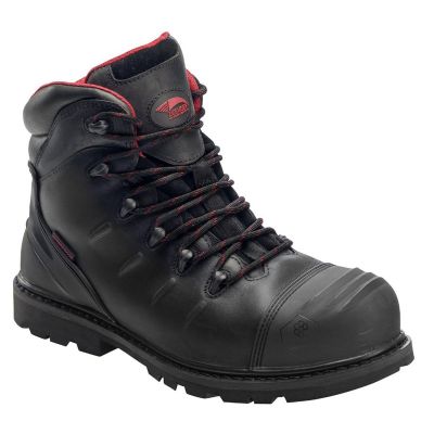 FSIA7547-11.5-4E image(0) - Avenger Hammer Series - Men's Boots - Carbon Nano-Fiber Toe - IC|EH|SR|PR - Black/Black - Size: 11.5XW