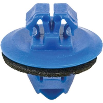 AVCAP20687 image(0) - AUVECO AP20687 Rocker Molding Clip, 17 mm Dia Head x 10 mm L Stem, Nylon, Blue