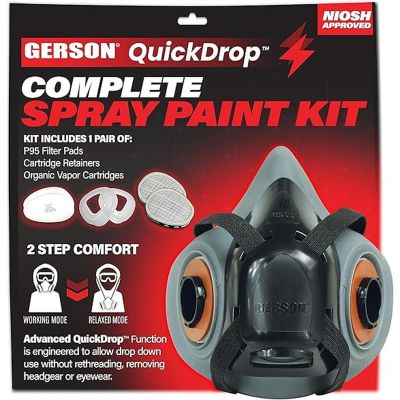 GEC0879572-KIT1 image(0) - Gerson Co. Gerson Drop Down Complete Spray Paint Kit Medium