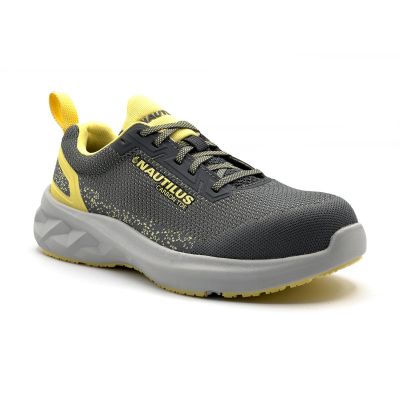 FSIN5201-9.5D image(0) - Nautilus Safety Footwear SpringWater - Women's - CN|EH|SR|SF - Castlerock / Panna Cotta / Grey - Size: 9.5 - D - (Regular)