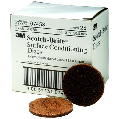 MMM7453 image(1) - 3M VELCRO COARSE 2IN BROWN 25BX