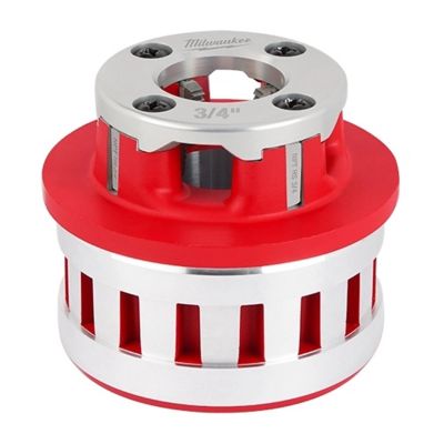 MLW48-36-1011 image(0) - Milwaukee Tool 1-1/2 Inch HIGH SPEED NPT Portable Pipe Threading Forged Aluminum Die Head