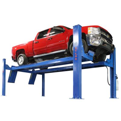 ATEAP-PVL14OF-EXT-FPD image(0) - Atlas Automotive Equipment PVL14OF-EXT ALI Certified Open Front Alignment 4-Post Lift 14,000 lb. Capacity