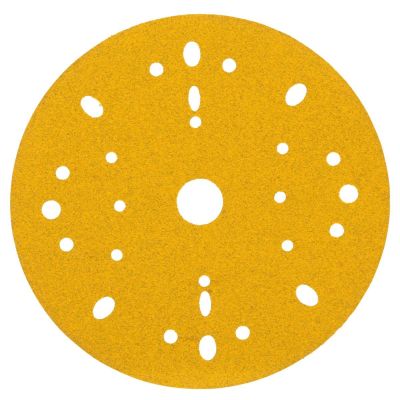 MMM09281 image(0) - 3M  Hookit Gold Abrasive Disc 09281, 80D, 6-inch (150mm), Dust-Free