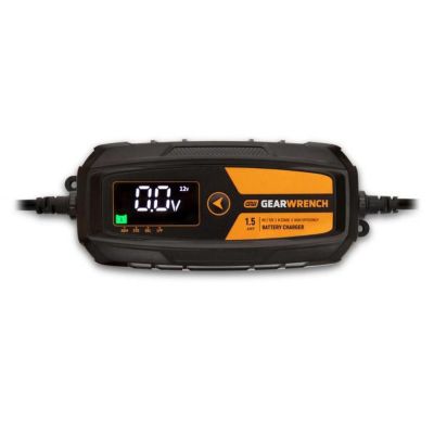 KDTGWBC015 image(0) - GEARWRENCH 1.5A 6V/12V Battery Charger and Maintainer