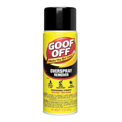 KSPFG821 image(0) - Klean Strip Goof Off FG821 Overspray Remover, 12 oz Aerosol Can, Liquid