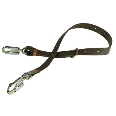 KLEKG52956L image(0) - Klein Tools Positioning Strap, 6-Foot with 6-1/2-Inch Snap Hook
