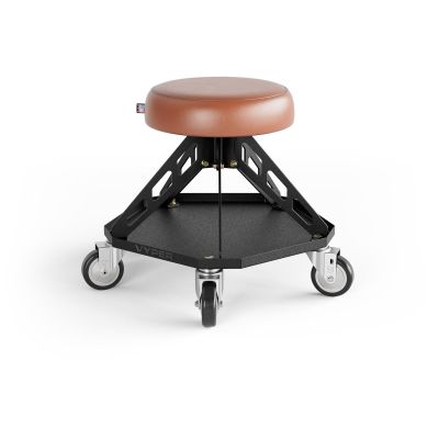 VYPRSP-BR-B image(0) - Vyper Industrial 400 lb Capacity Robust Steel Pro Shop Chair - Brown/Black