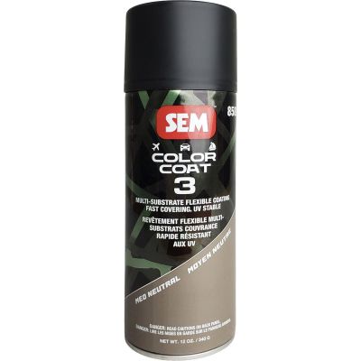 SEM85883 image(0) - SEM Paints Color Coat 3 Medium Neutral 16 oz Aerosol