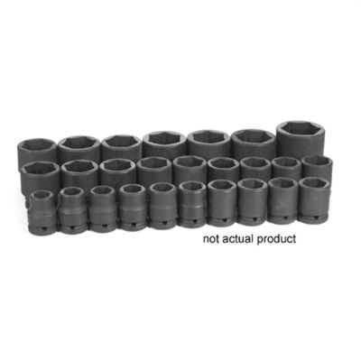 GRE3020M image(0) - Grey Pneumatic 3/4" Drive x 20mm Standard Socket