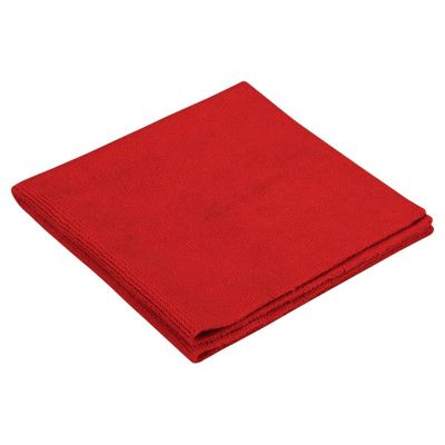 DYBA9901 image(0) - Dynabrade Edgeless Microfiber Wipe - 16 Inch x 16 Inch - Red