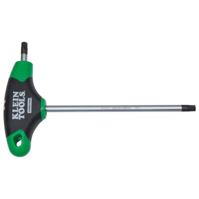 KLEJTH6T15 image(0) - Klein Tools T15 TORX&reg; Hex Key, Journeyman&trade; T-Handle, 6-Inch