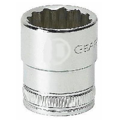 KDT80482 image(1) - GearWrench 3/8 Inch Drive 12 Point Standard Metric Socket 6mm
