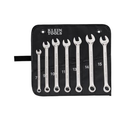 KLE68466 image(0) - Klein Tools Open-End Wrench 15/16-Inch and 1-Inch Ends