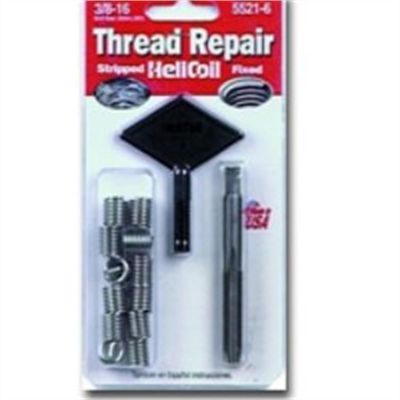 HEL5521-6 image(0) - Helicoil 5521-6 Thread Repair Kit, 3/8-16 UNC