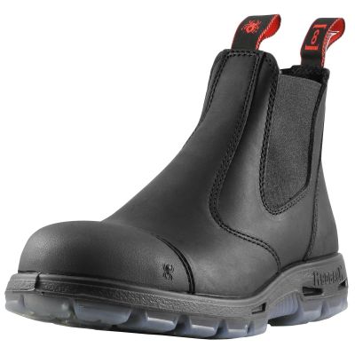 RDBUSBBKSC10 image(0) - Redback Boots USA Easy Escape 6-inch Slip-On Steel Toe Scuff Cap 10UK (11US)
