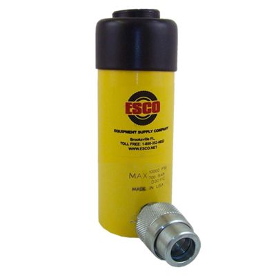 ESC10301 image(0) - ESCO 10 Ton Capacity Hydraulic Ram-Single Acting Cylinder-2 in. Stroke