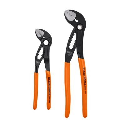 KLED5052BSKIT image(0) - Klein Tools Straight Jaw Quick-Adjust Pump Pliers Set, 2-Piece