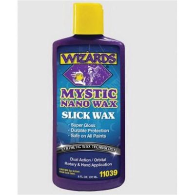 WZP11039 image(0) - Wizards Products Mystic Nano Wax 11039 Super Slick Nano Wax, 8 oz Squeeze Bottle, Off-White
