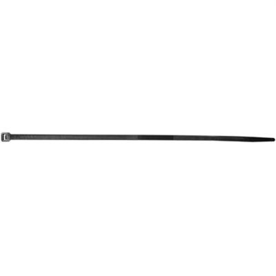 AVC15199 image(0) - AUVECO 15199 Self Clamping Cable Tie, 11 in L x 3/16 in W, 50 lb Load, Nylon, Black