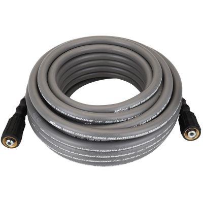 MILPWR31450 image(0) - Milton 1/4-inch x 50-feet All-In-One Pressure Washer Hose Reel (poly braided hose)