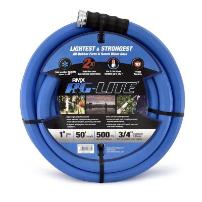 BLBBSALONE50 image(0) - BluBird Ag - Lite Rubber Water Hose Assembly 1" x 50'