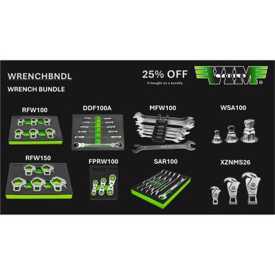 VIMWRENCHBNDL image(0) - VIM Tools WRENCH BUNDLE &hyphen; RFW100, RFW150, DDF100A, FPRW100, MFW100, SAR100, WSA100, SCF100 (25% off)
