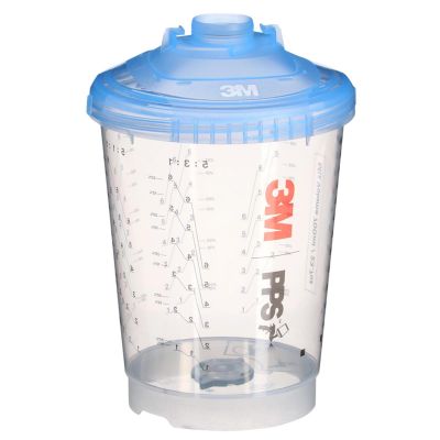 MMM26163 image(0) - 3M PPS Series 2.0 Vented Spray Cups Kit (23.7 fl oz, 700 ml) 125 Micron