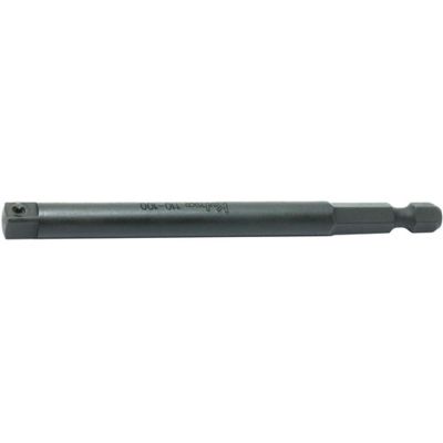 KKN110-100P image(0) - Ko-ken USA 110-100P 1/4 Hex Dr. Adaptor 1/4 Square Length 100mm Pin type