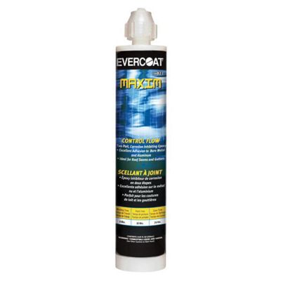FIB823 image(0) - Fibre glass Evercoat MAXIM 100823 Control Flow Seam Sealer, 250 mL Cartridge, Liquid, Beige, 24 hr Curing