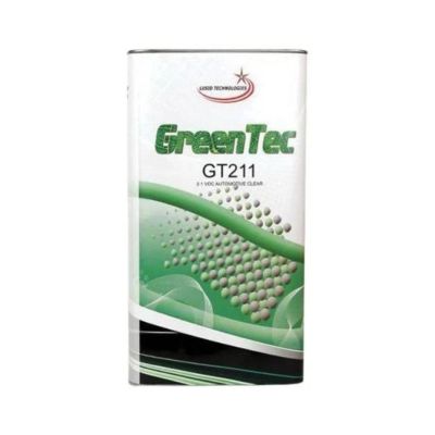 GTCGT211Q image(0) - GENTEC AND GREENTEC PRODUCTS GT211Q Premium 2.1 VOC Automotive Clearcoat, 1 qt, Gloss, 2:1:1 Mixing