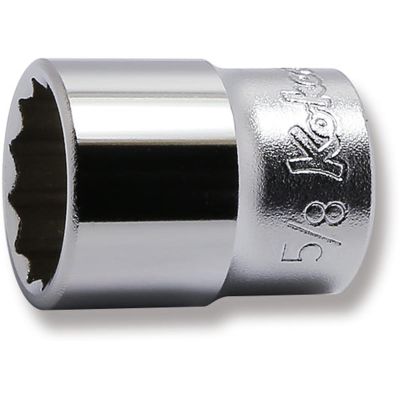 KKN3405A-5-8 image(0) - Ko-ken USA 3405A-5/8 3/8 Sq. Dr. Socket 5/8 12 point Length 28mm