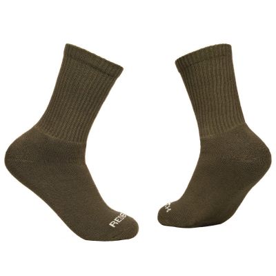 RDB0020 image(0) - Redback Everyday Mens Crew Solid- Mossy Bark