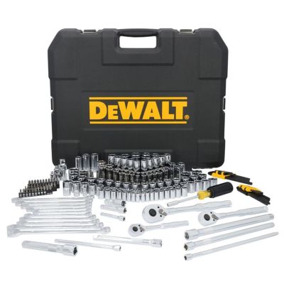 DWTDWMT45417 image(0) - DeWalt TOUGHSERIES 3 Drive Mechanics Tool Set - 242 Piece