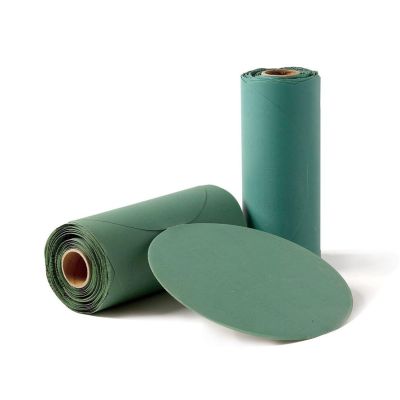 SUA00507 image(0) - Sunmight USA Corporation Film 00507 Open Coated Link Roll Sanding Disc, 6 in, P100 Grit, Premium Aluminum Oxide, PSA Attachment