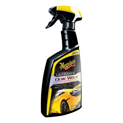 MEGG200924 image(0) - Meguiars G200924 Ultimate Quik Wax, 24 oz Spray Bottle, Gloss Shine, White, Liquid