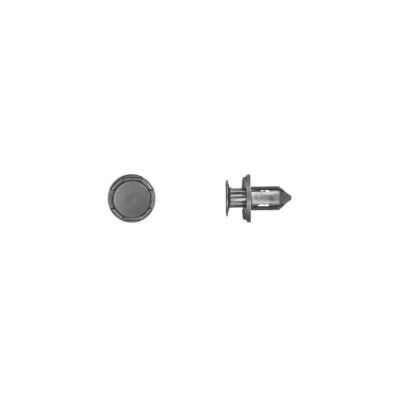 DCO9943PK image(0) - Disco Automotive Hardware 9943PK Push-Type Retainer, 13 mm L Stem x 23/64 in Hole, Nylon, Black