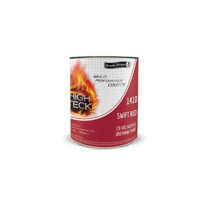 HIT1410-1 image(0) - High Teck Products 1410-1 Series 1400 Acrylic Urethane Factory Pack 2K Single Stage Paint, 1 gal, Swift Red