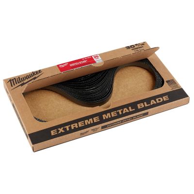 MLW48-39-0635 image(0) - Milwaukee Tool 30-9/16 in. 8/10 TPI COMPACT EXTREME THICK METAL BAND SAW BLADE 25PK