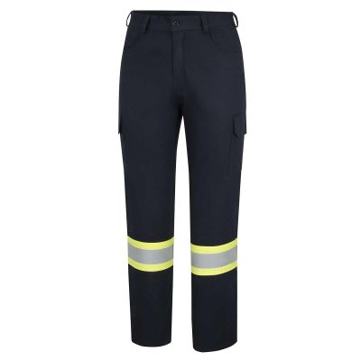 OBRZFJ219-38X32 image(0) - OBERON Cargo Pants - Hi-Vis FR/Arc-Rated 7.5 oz  88/12 - StarTech Tape - Navy - Size: 38X32