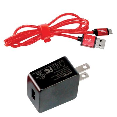 SOLLNC215 image(0) - Clore Automotive Light-N-Carry Wall Charger Kit LNCMINI, LNC1241, LNC1341, LNC1541(microUSB cord)